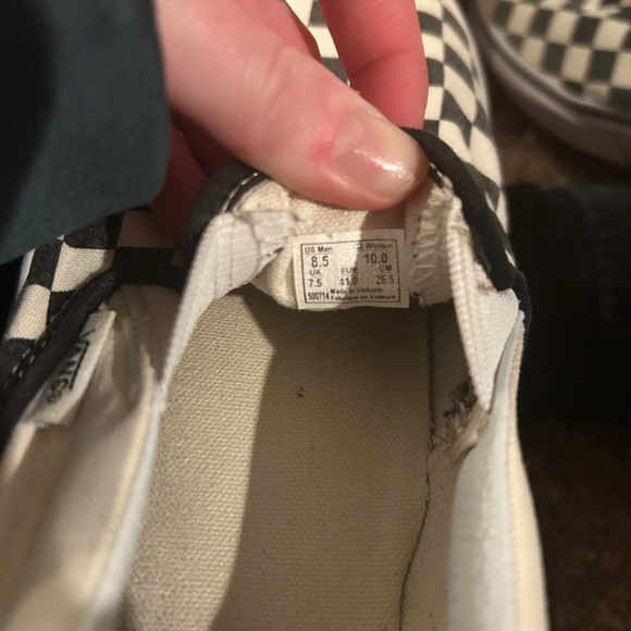 Checkered Vans - Picture 6 of 6